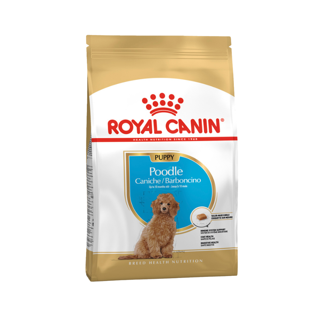 Royal Canin BHN Poodle Puppy CD-3Kg-Seco-Perro