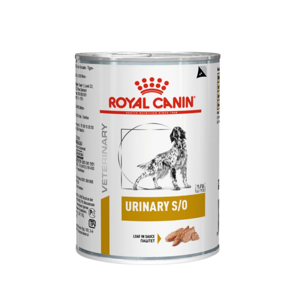 Royal Canin VHN Urinary S/O CWC (lata)-0.410Kg-Humedo-Perro