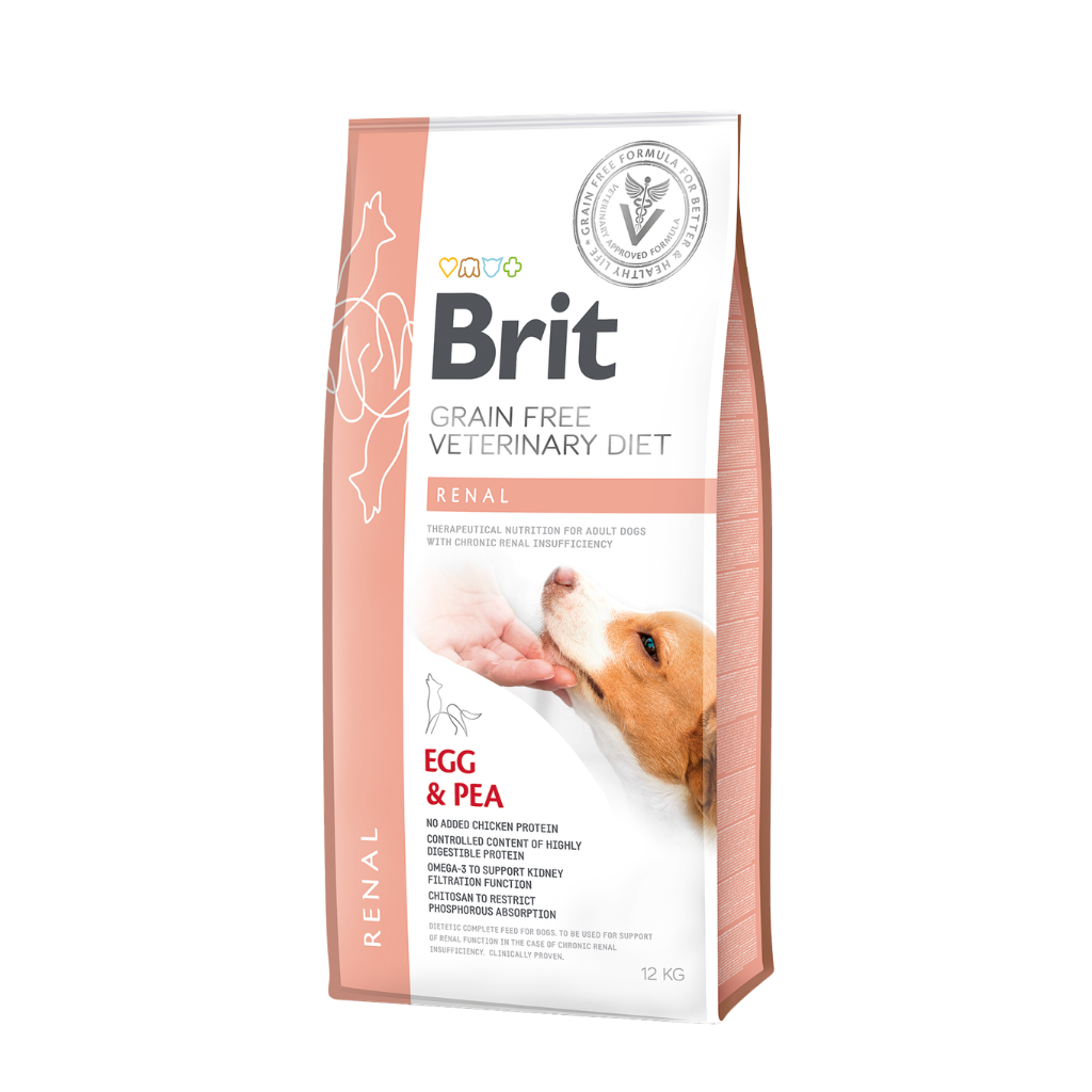 Brit GF Vet Diets Dog Renal-12Kg-Seco-Perro