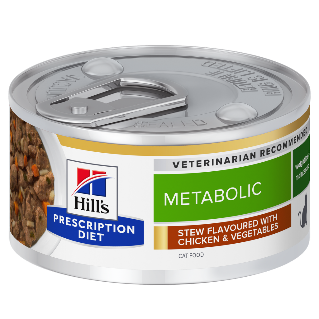 Hills PD Feline Metabolic Stew Lata 82.2g