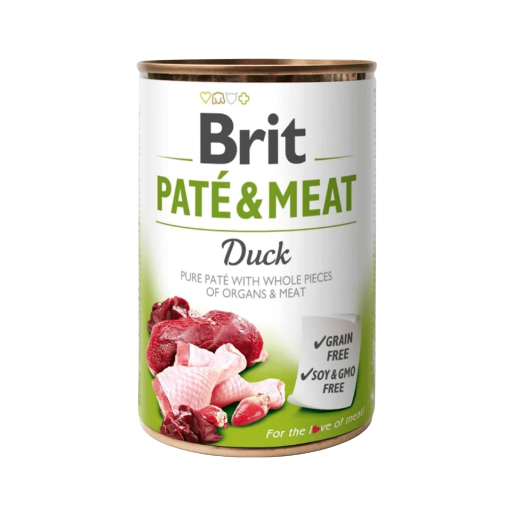 Brit Paté & Meat Duck 400g-Lata-Perro