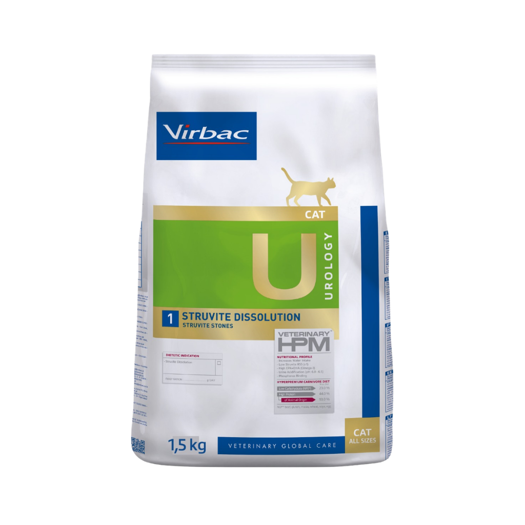 Virbac HPM Urology Struvite Dissolution Cat 3kg