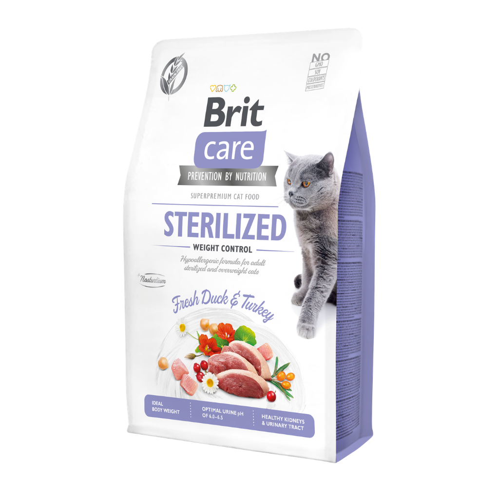 Brit Care Cat Sterilized Weight Control-2Kg-Seco-Gato
