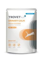 Trovet+ Urinary Calm Fresh Chicken Adult Cat (pouch)-0.085Kg-Humedo-Gato