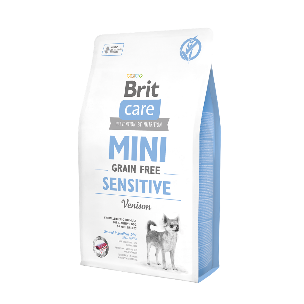 Brit Care Mini GF Sensitive-2Kg-Seco-Perro