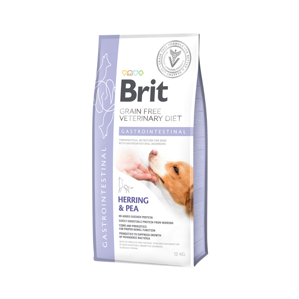 Brit GF Vet Diets Dog Gastrointestinal-12Kg-Seco-Perro
