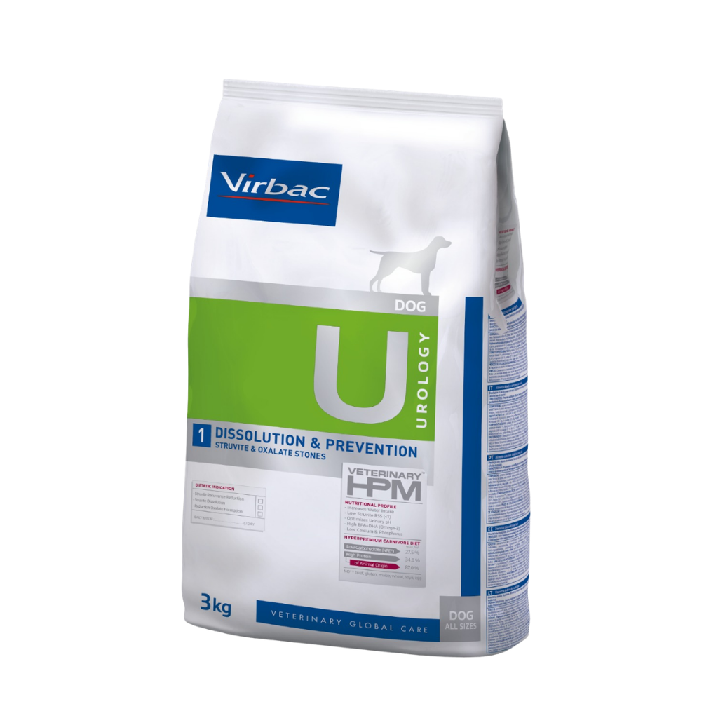 Virbac HPM Dog Urology-3Kg-Seco-Perro