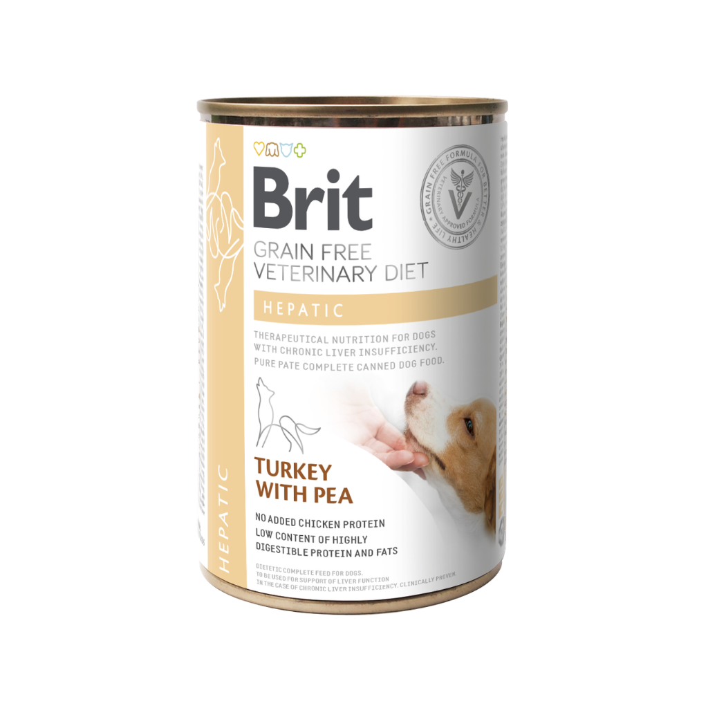 Brit GF Vet Diet Dog Canned Hepatic (lata)-0.4Kg-Humedo-Perro