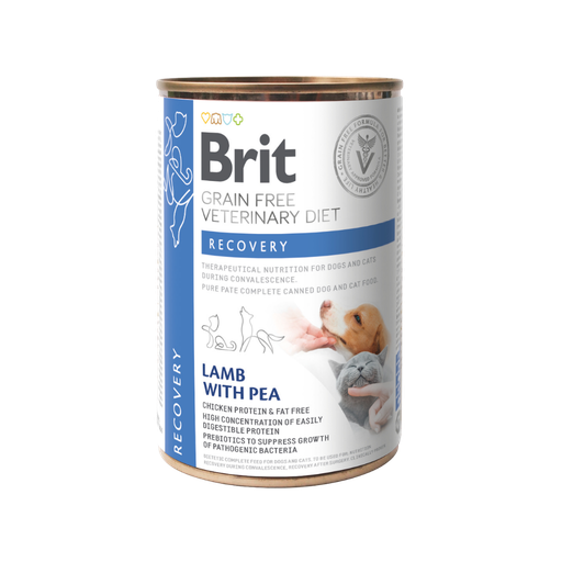 [12422] Brit GF Vet Diets Dog /Cat Can Recovery 400 Gr