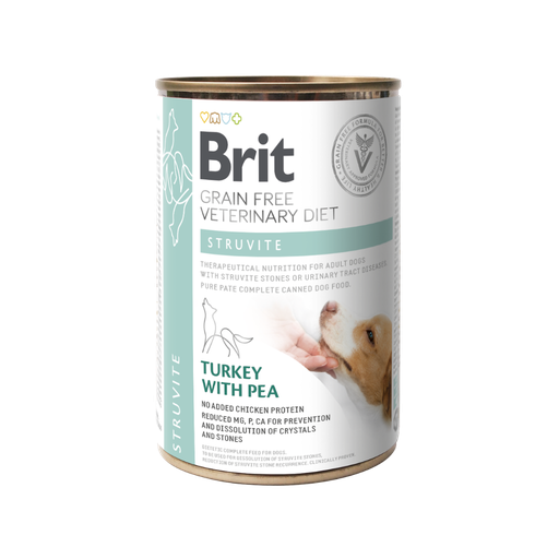 [12187] Brit GF Vet Diets Dog Can Struvite- 0.4kg - Lata - Perro