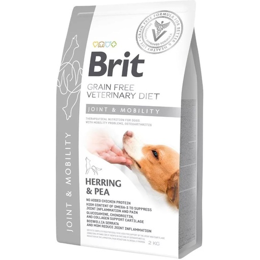 [12205] Brit GF Vet Diets Dog Mobility-2Kg-Seco-Perro