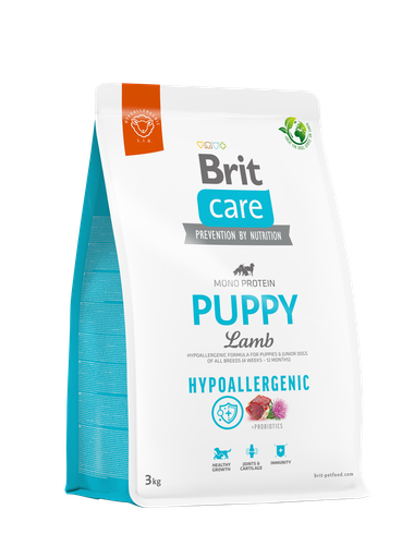 [12803] Brit Care Dog Hypoallergenic Puppy Lamb-3Kg-Seco-Perro