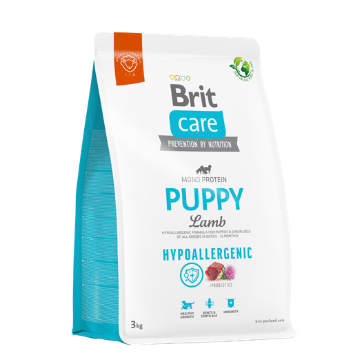 [12803] Brit Care Dog Hypoallergenic Puppy Lamb-3Kg-Seco-Perro