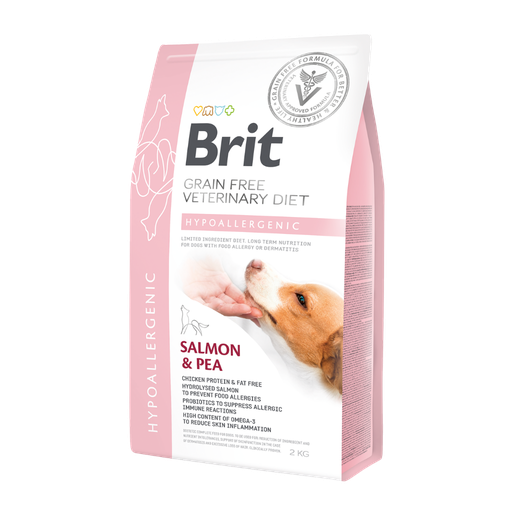 [12191] Brit GF Vet Diets Dog Hypoallergenic-2Kg-Seco-Perro